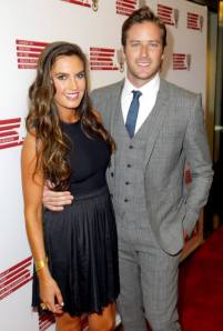 ctress Elizabeth Chambers and actor Armie Hammer 
